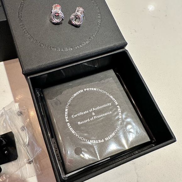 Brand new, sterling silver, Peter Thomas Roth studs. - Picture 2 of 6
